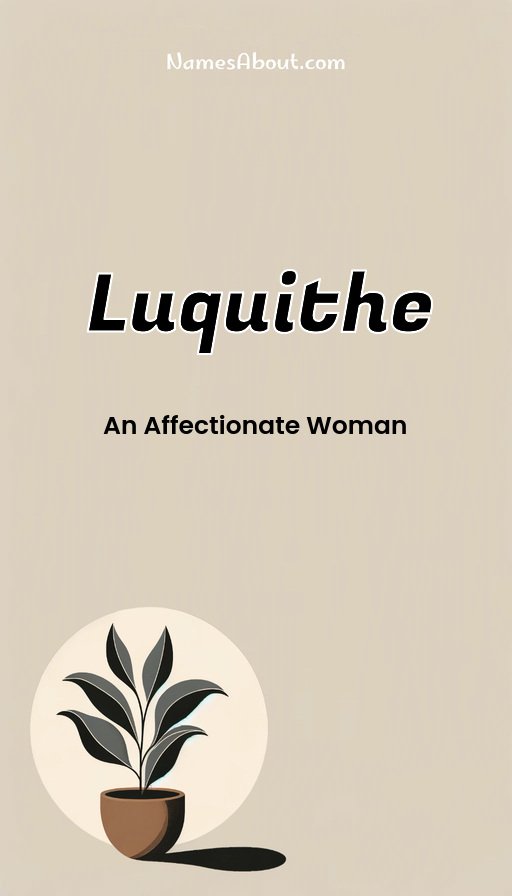 Meaning of Luquithe
