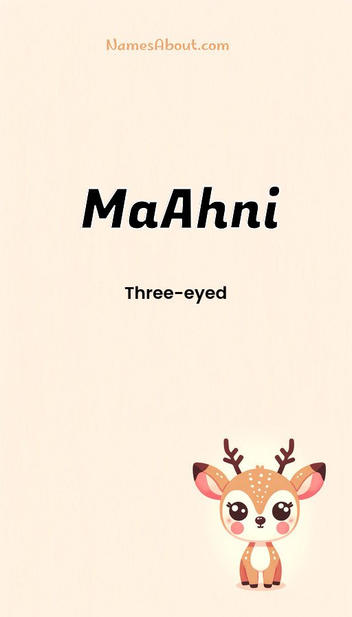 Meaning of Maahni