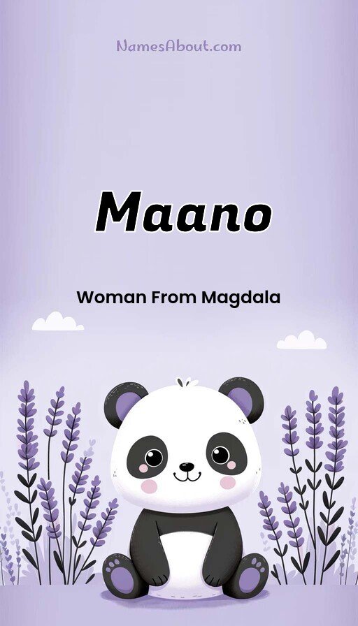 Meaning of Maano