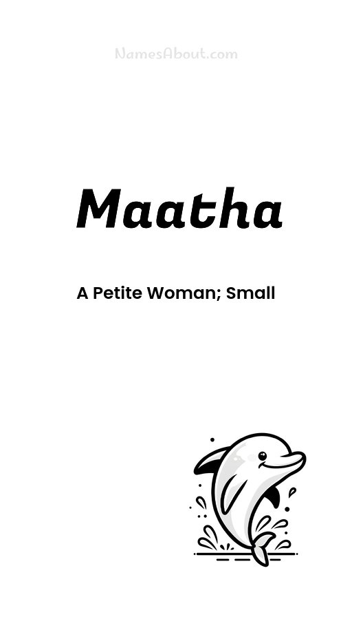 Meaning of Maatha