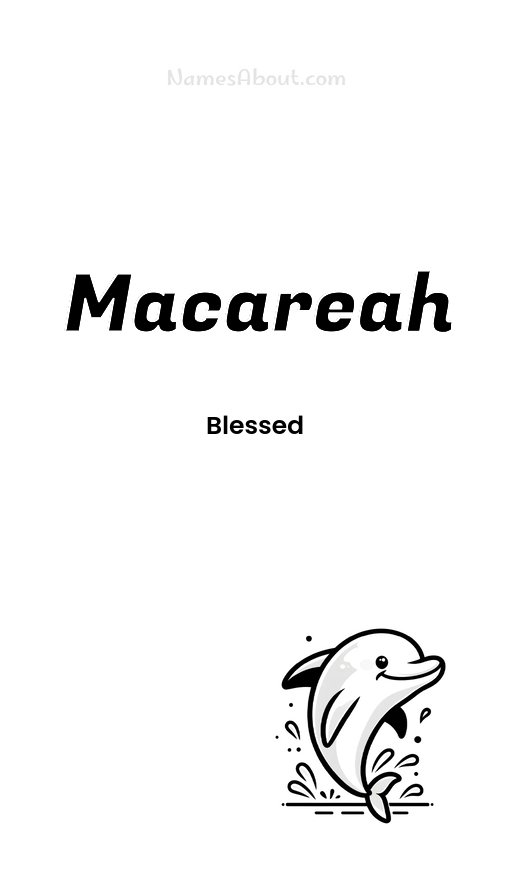 Meaning of Macareah