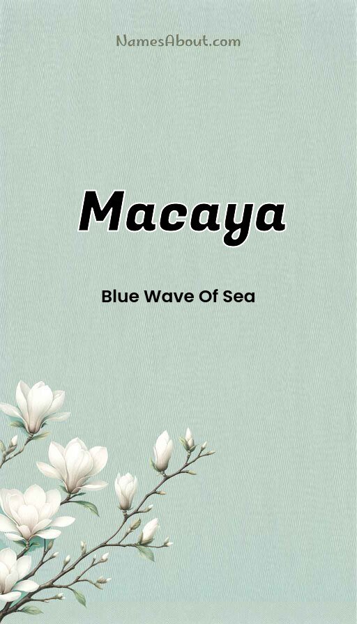 Meaning of Macaya