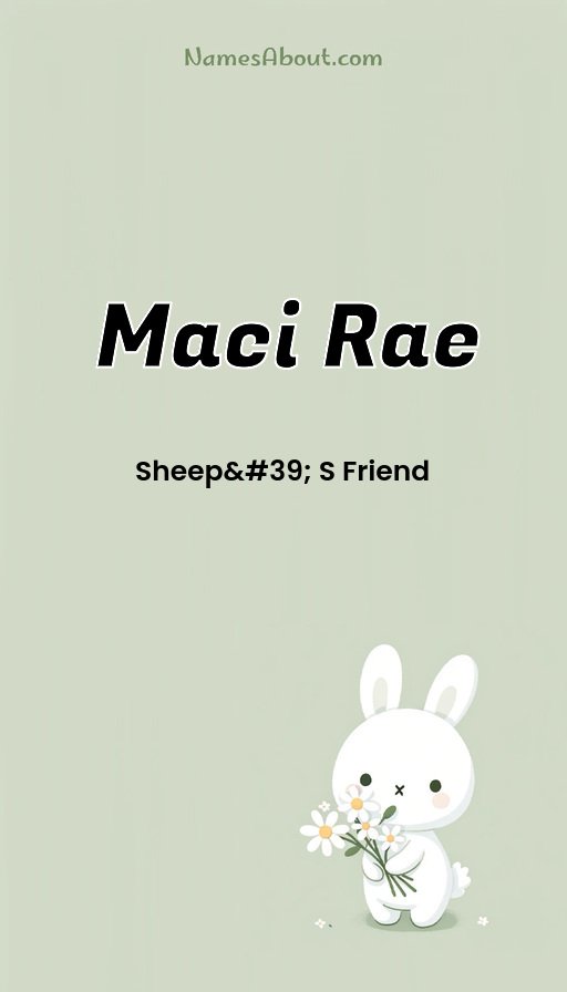 Meaning of Maci rae