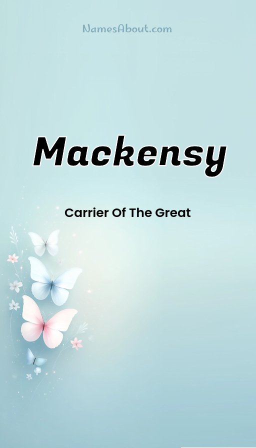 Meaning of Mackensy