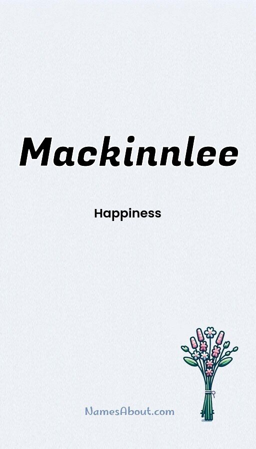 Meaning of Mackinnlee