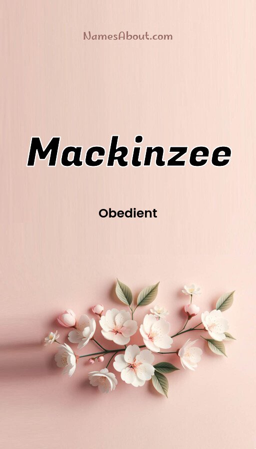Meaning of Mackinzee