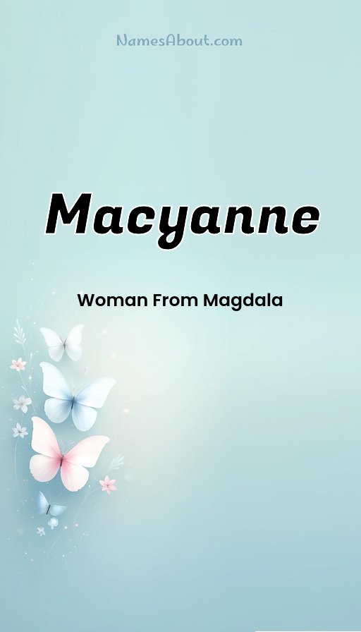 Meaning of Macyanne