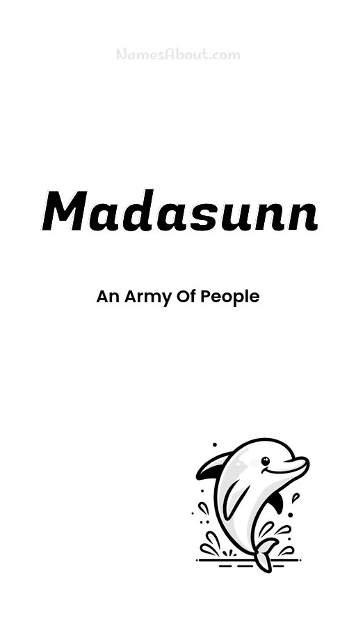 Meaning of Madasunn