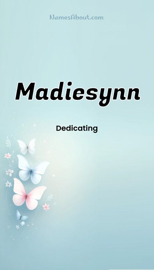 Meaning of Madiesynn