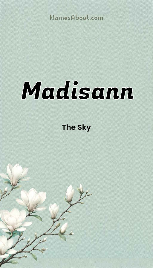 Meaning of Madisann