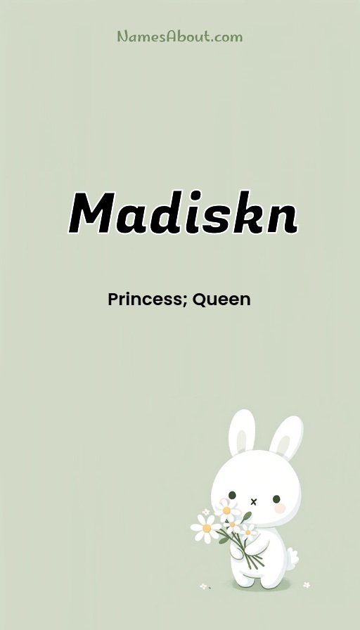 Meaning of Madiskn