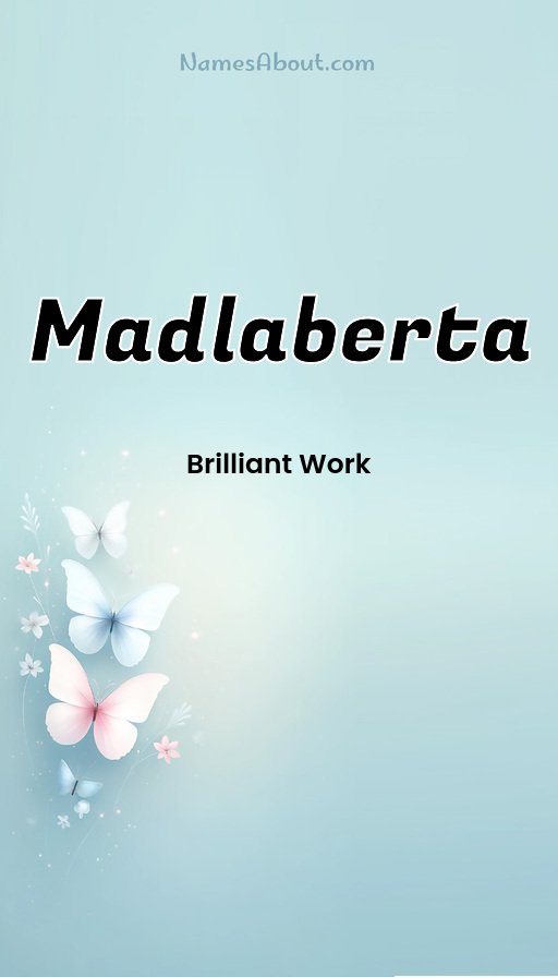 Meaning of Madlaberta