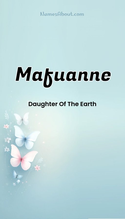 Meaning of Mafuanne