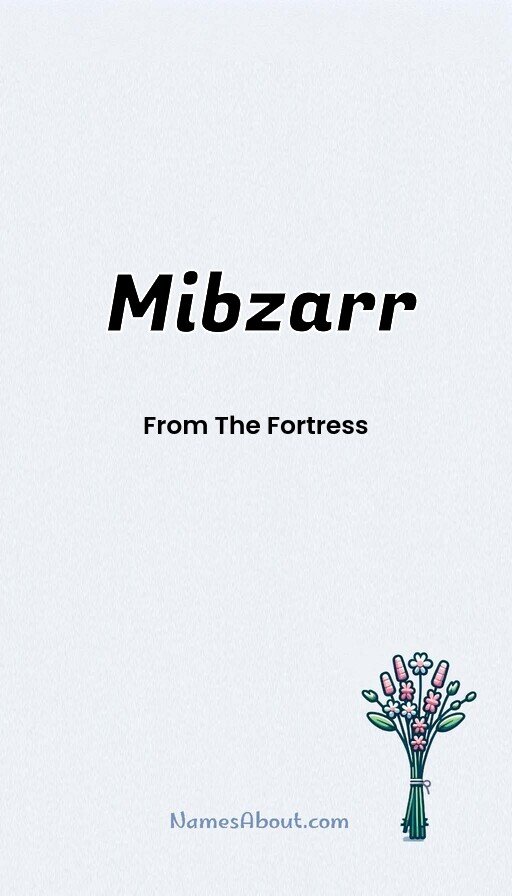 Meaning of Mibzarr