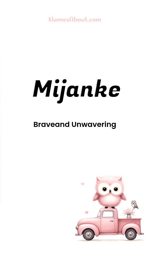 Meaning of Mijanke