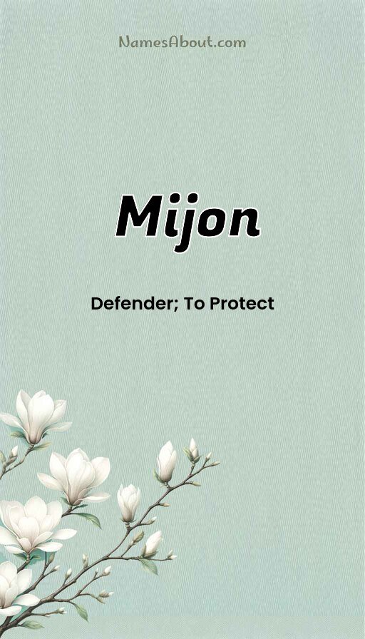 Meaning of Mijon
