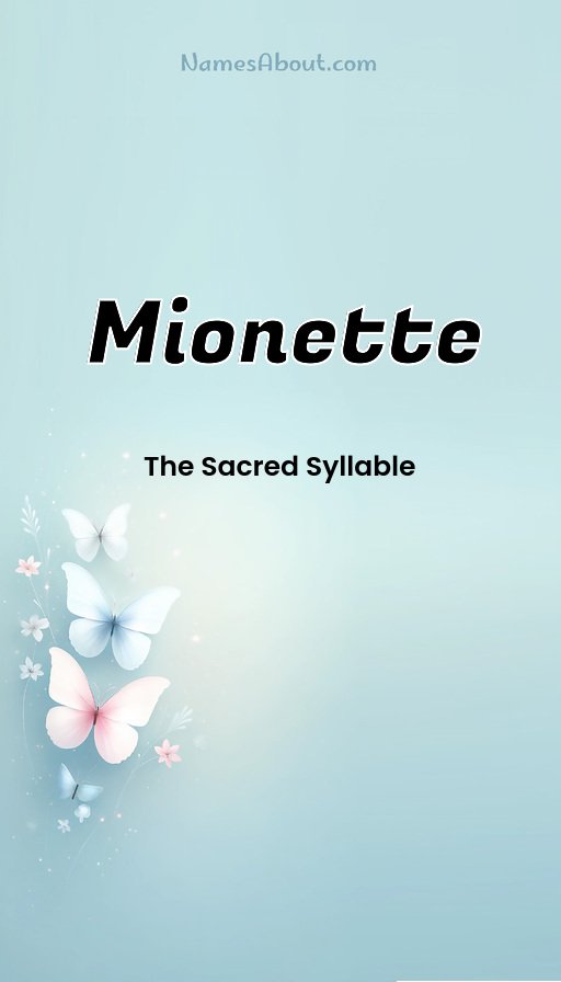 Meaning of Mionette