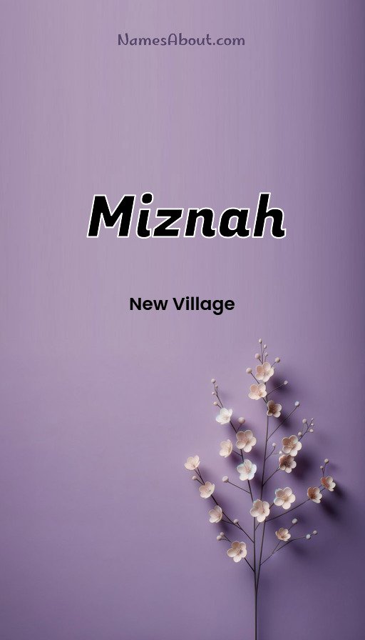Meaning of Miznah