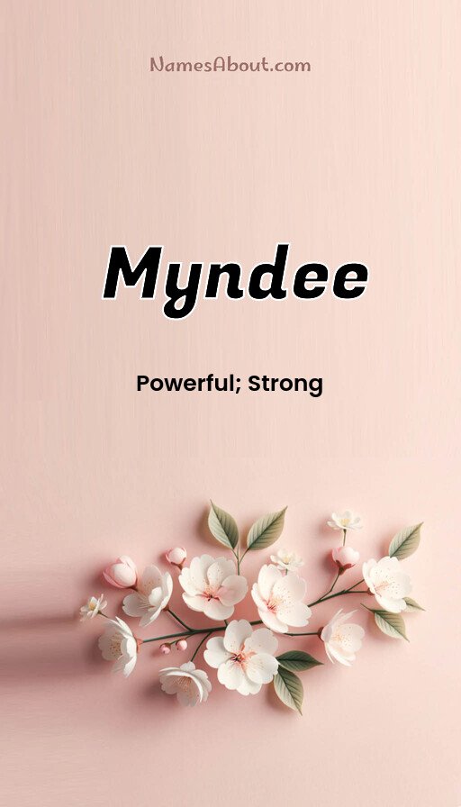 Meaning of Myndee