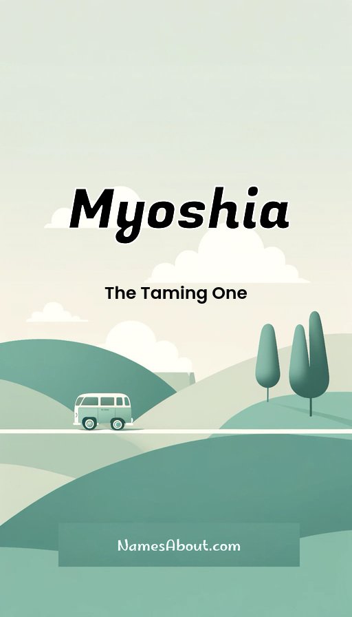 Meaning of Myoshia