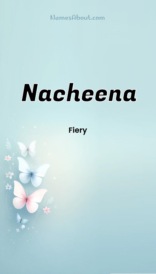 Meaning of Nacheena