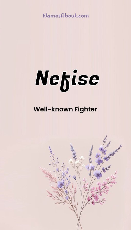 Meaning of Nefise