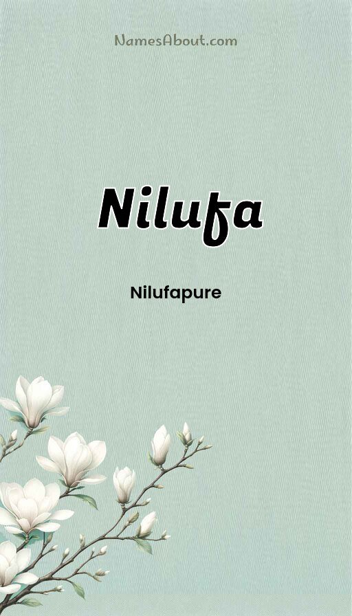 Meaning of Nilufa