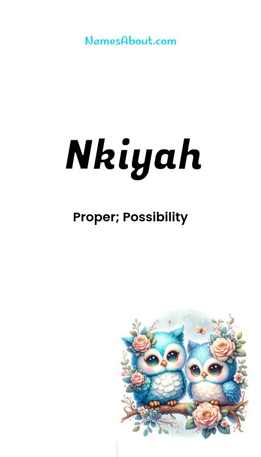 Meaning of Nkiyah