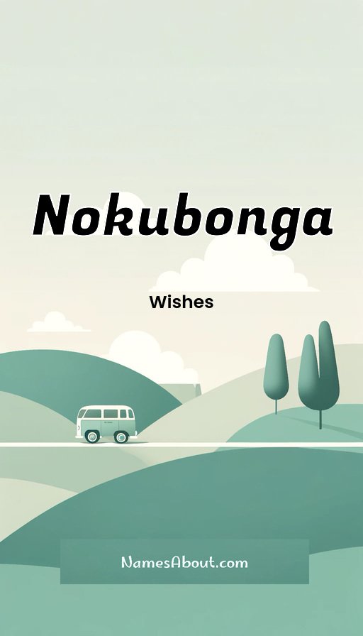 Meaning of Nokubonga