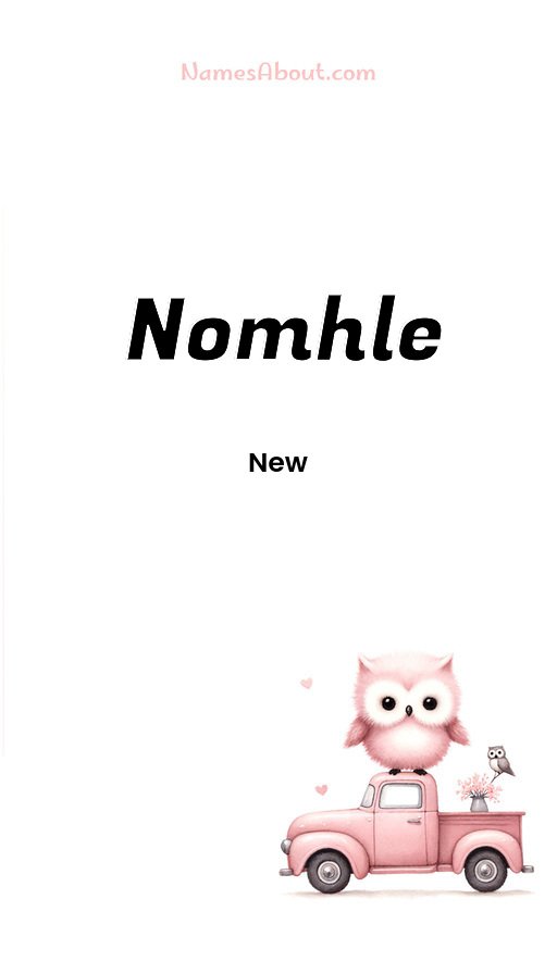 Meaning of Nomhle