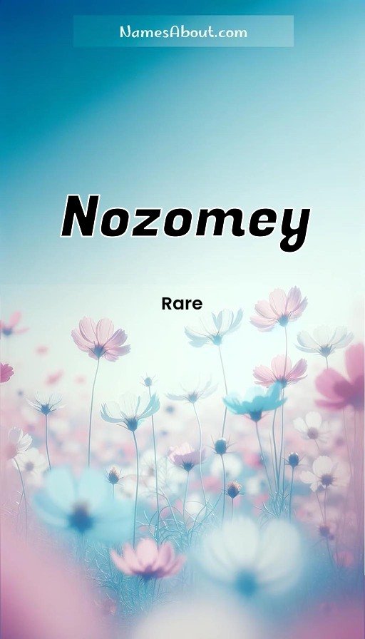 Meaning of Nozomey
