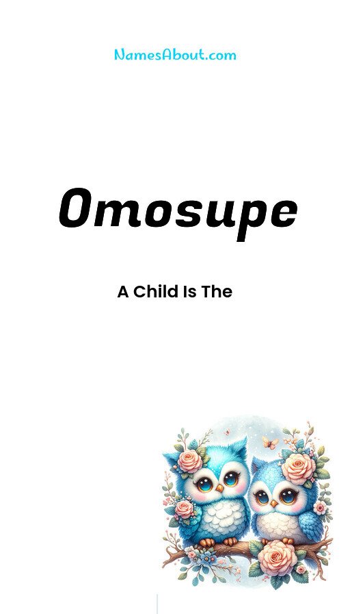 Meaning of Omosupe