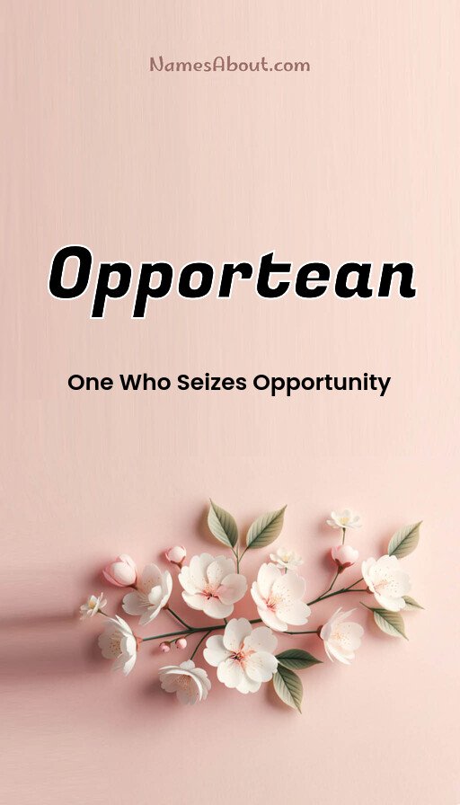 Meaning of Opportean