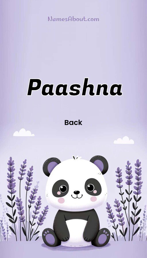 Meaning of Paashna