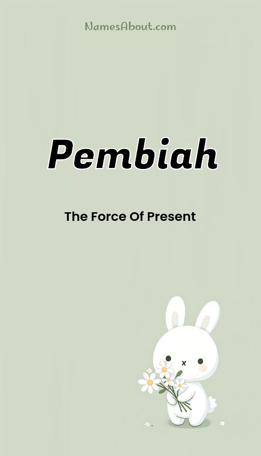 Meaning of Pembiah