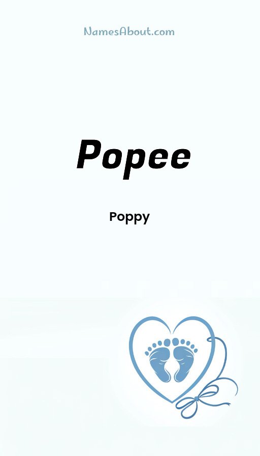 Meaning of Popee
