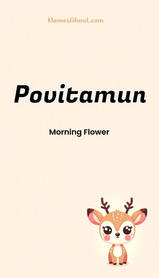 Meaning of Povitamun