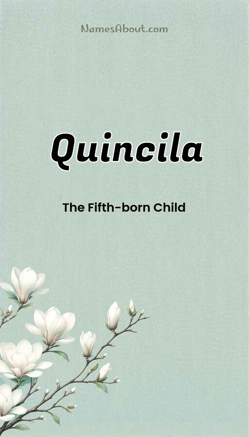 Meaning of Quincila