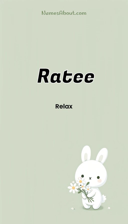 Meaning of Ratee