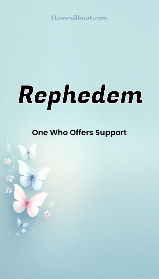 Meaning of Rephedem