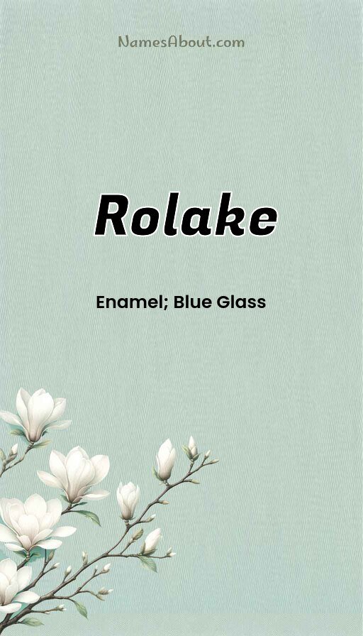 Meaning of Rolake