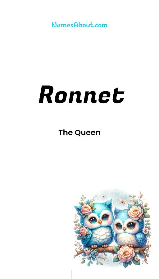 Meaning of Ronnet