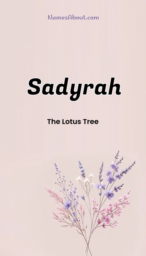 Meaning of Sadyrah