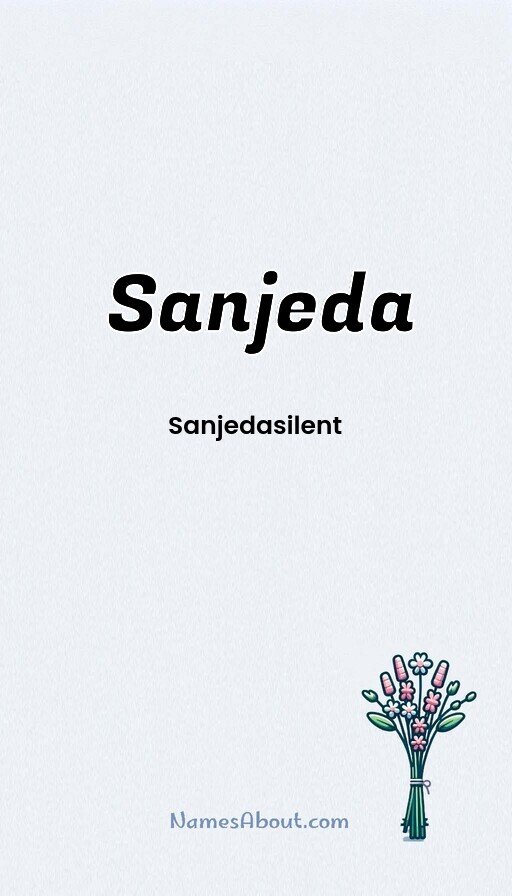 Meaning of Sanjeda