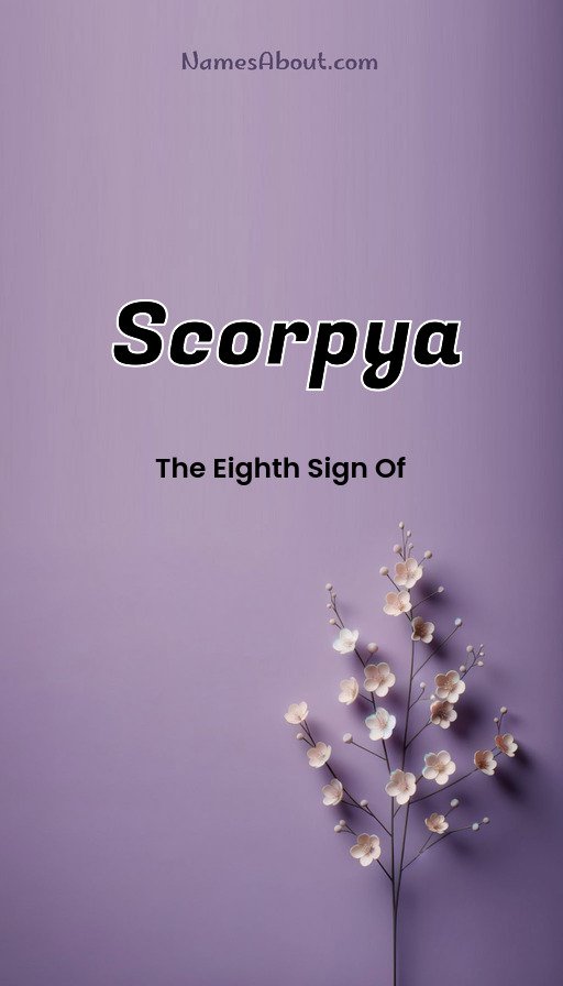 Meaning of Scorpya