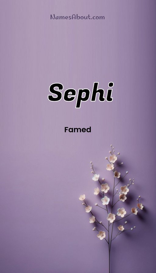 Meaning of Sephi