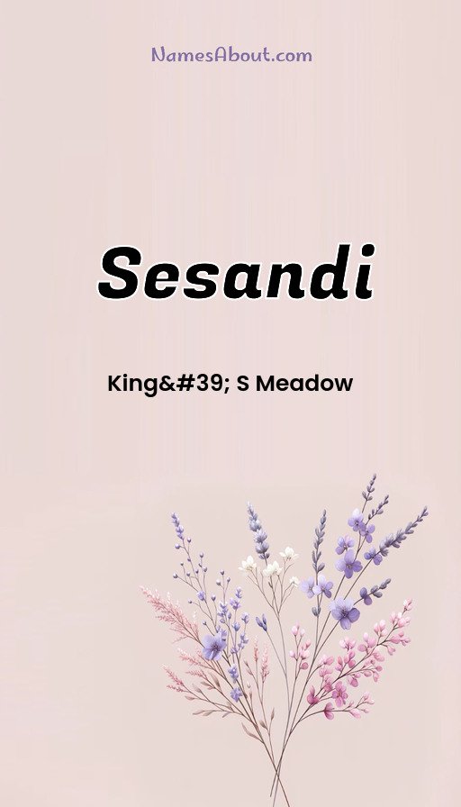 Meaning of Sesandi