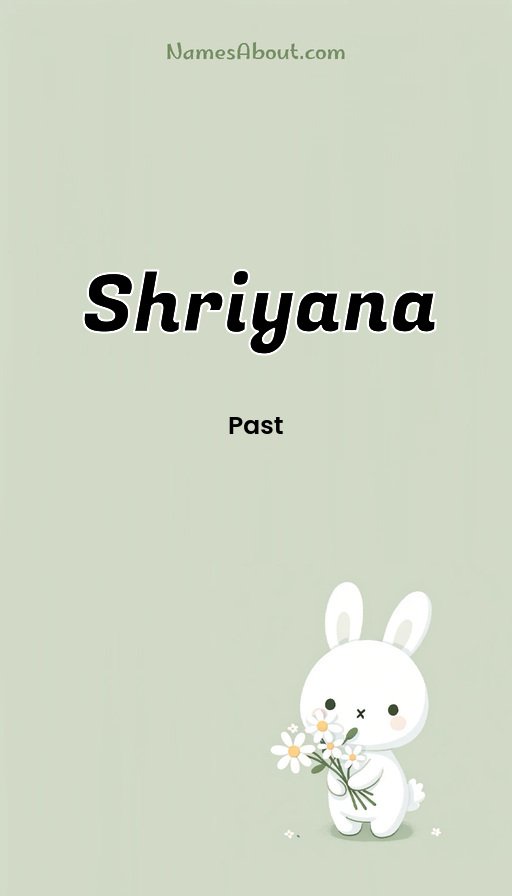 Meaning of Shriyana