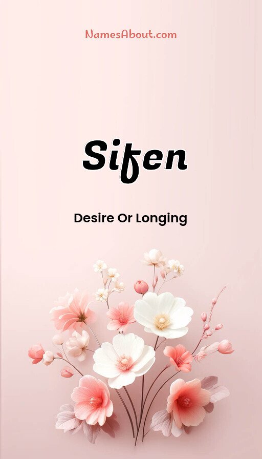 Meaning of Sifen