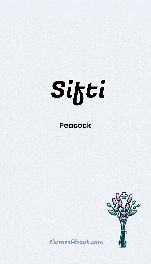 Meaning of Sifti
